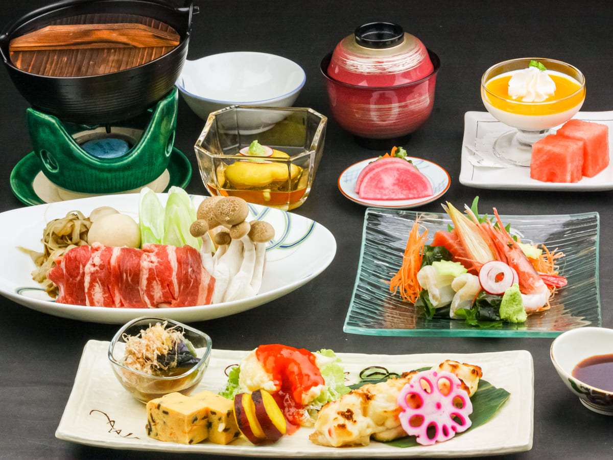 2540円の料理一例